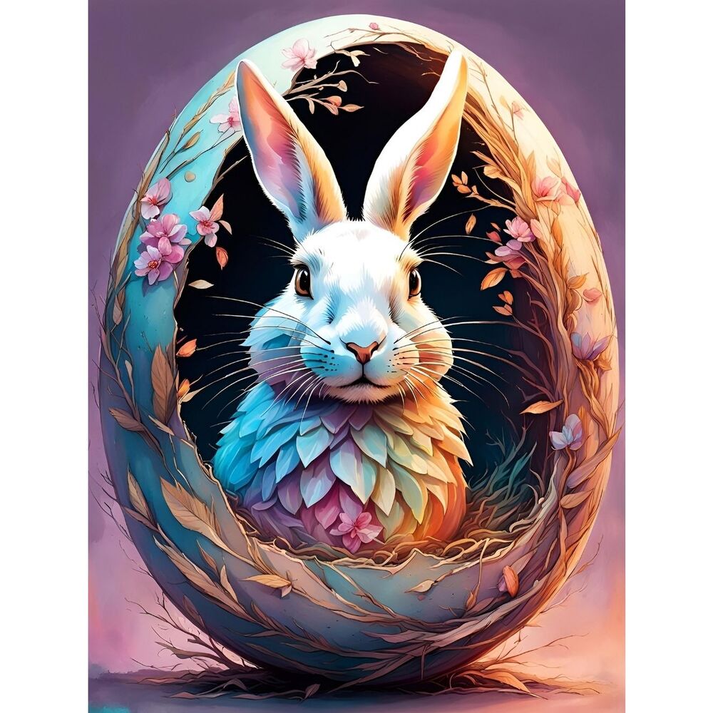 Custom Fridge Magnet Bunny